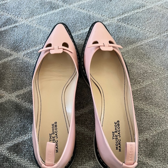 Marc Jacobs Size 7 Light Pink Leather with White Outer Sole - Picture 2 of 8